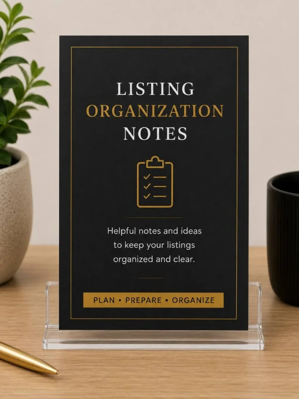 Personal Organization Notebook OS